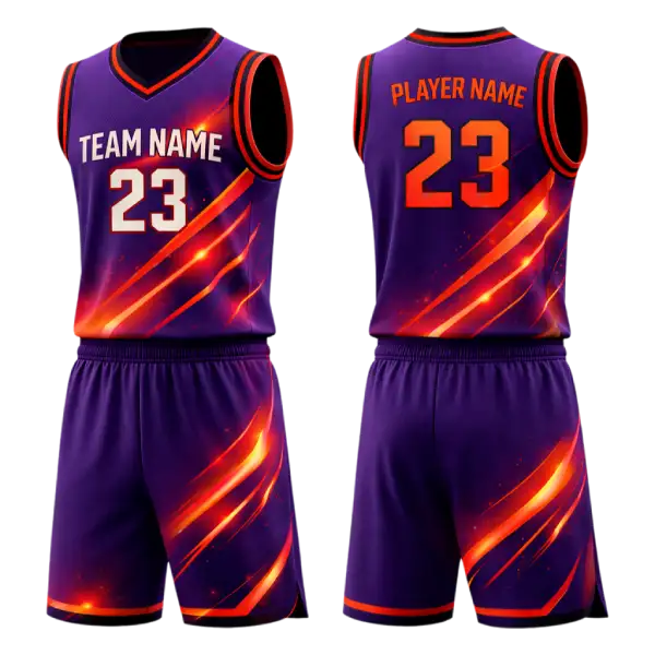 Custom basketball jersey end of season team gift